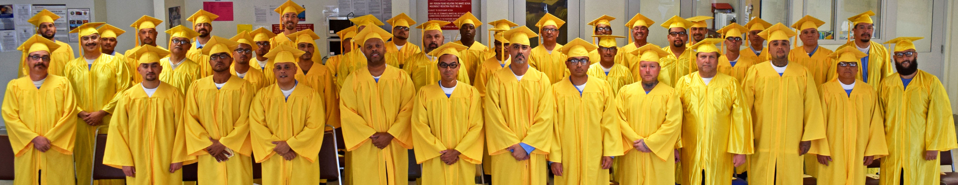 'Foundation for tomorrow': CVSP host inmates' adult school graduation